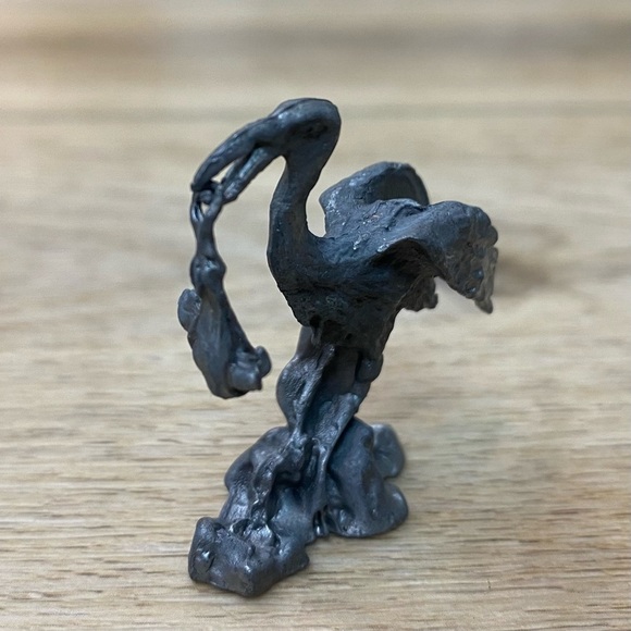 Pewter‎ Stork Fertility Charm - Picture 2 of 7